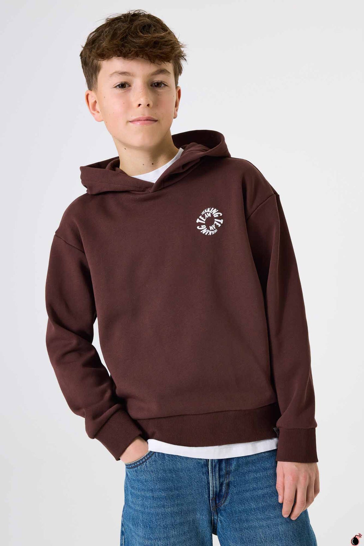 Sweat Giacomo Marron