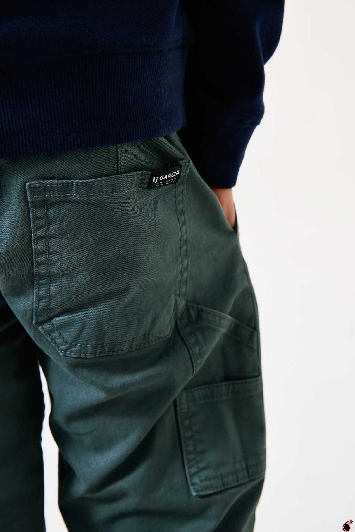 Pantalon Stefano Vert