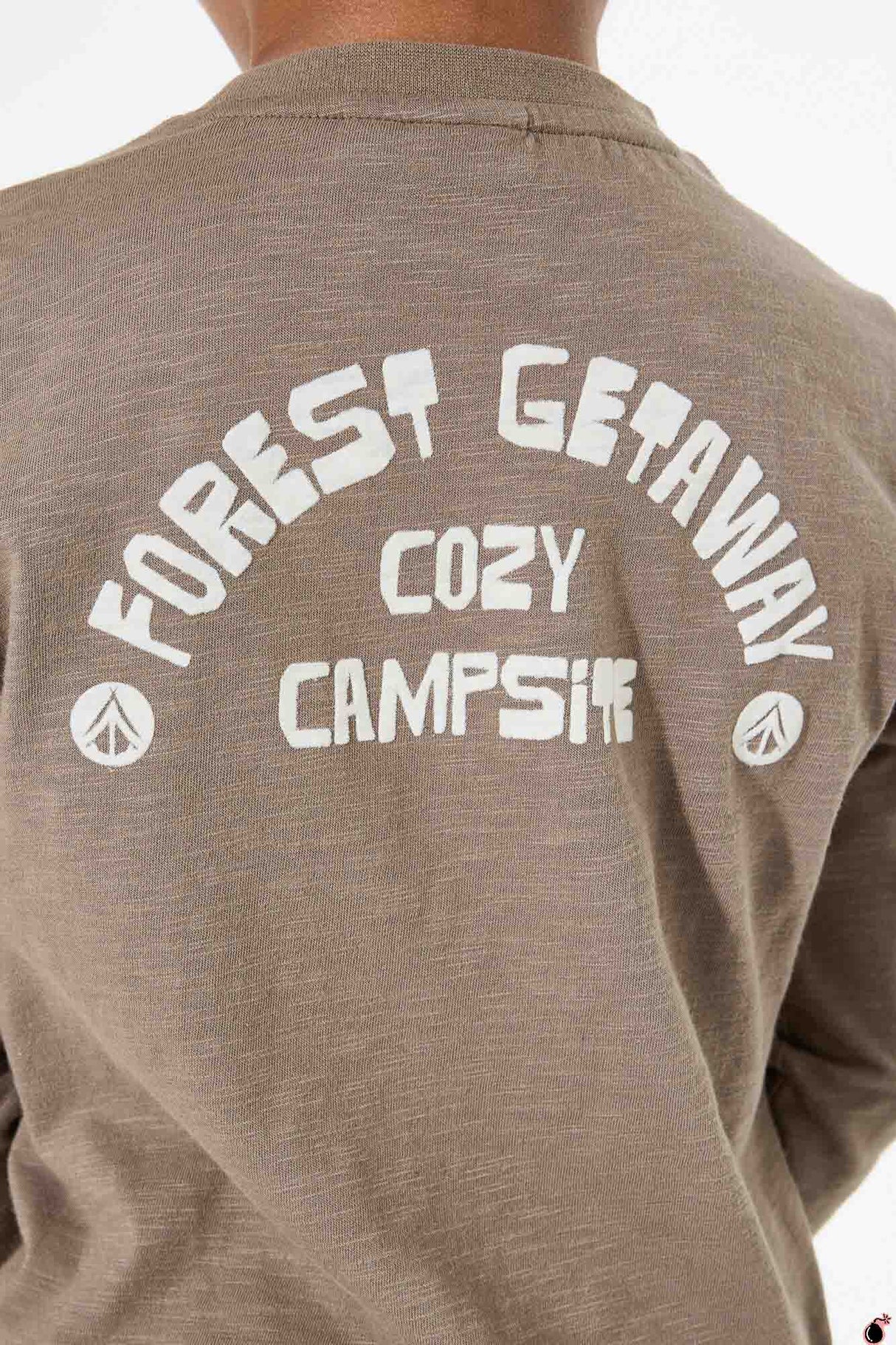 T Shirt Cesare Marron