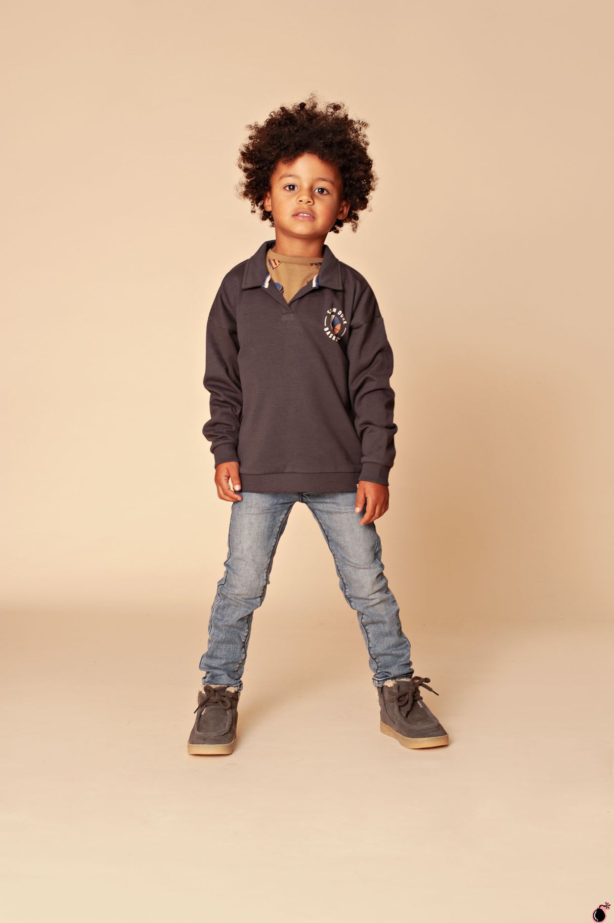 Jeans Philippe Bleu/Gris