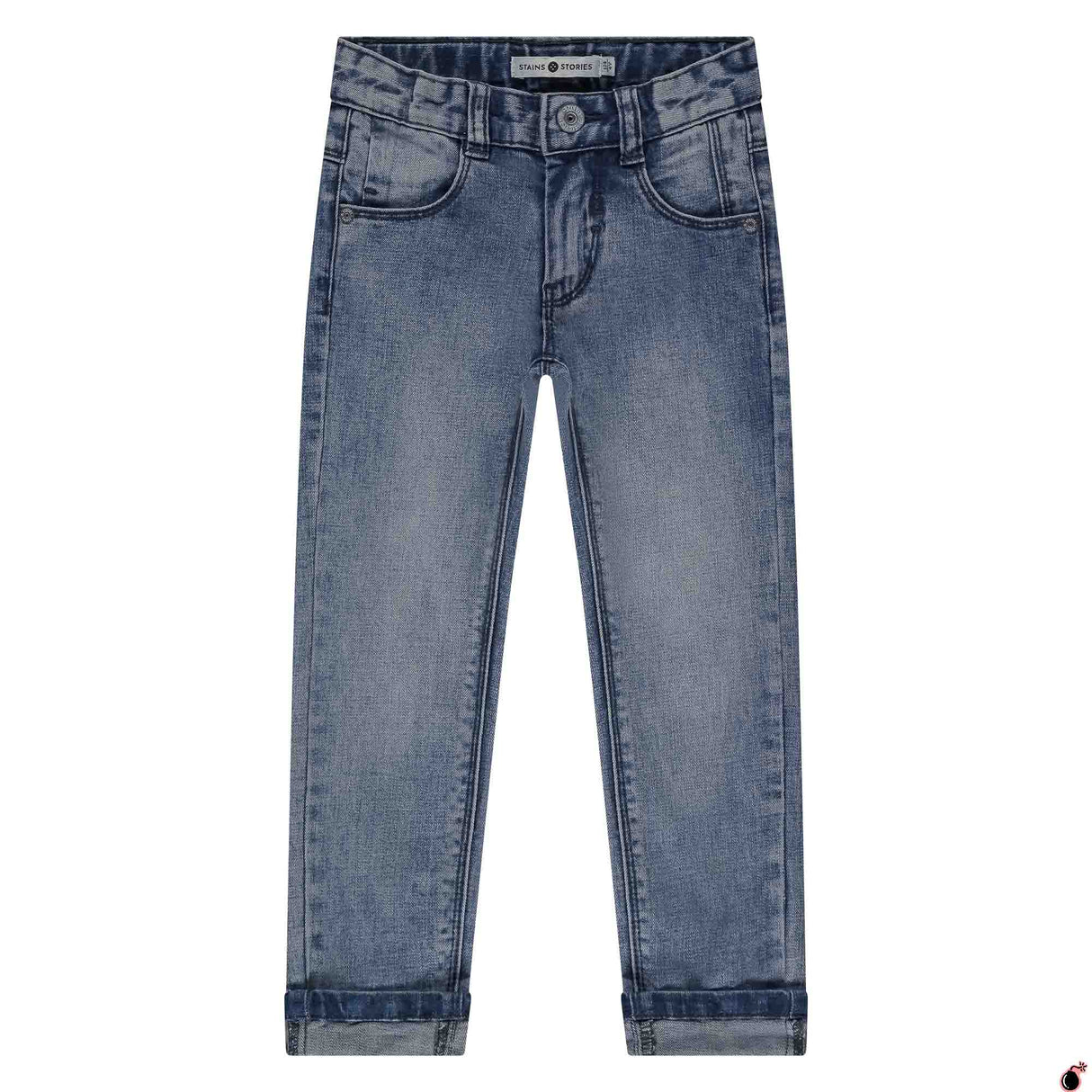 Jeans Philippe Bleu/Gris