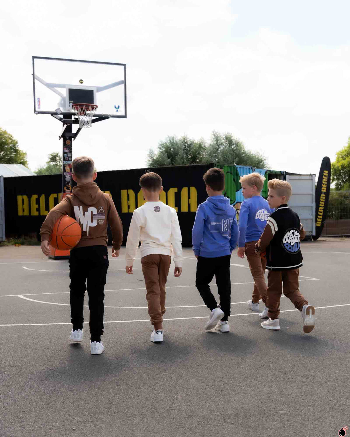 Sweat Saan Blanc cassé