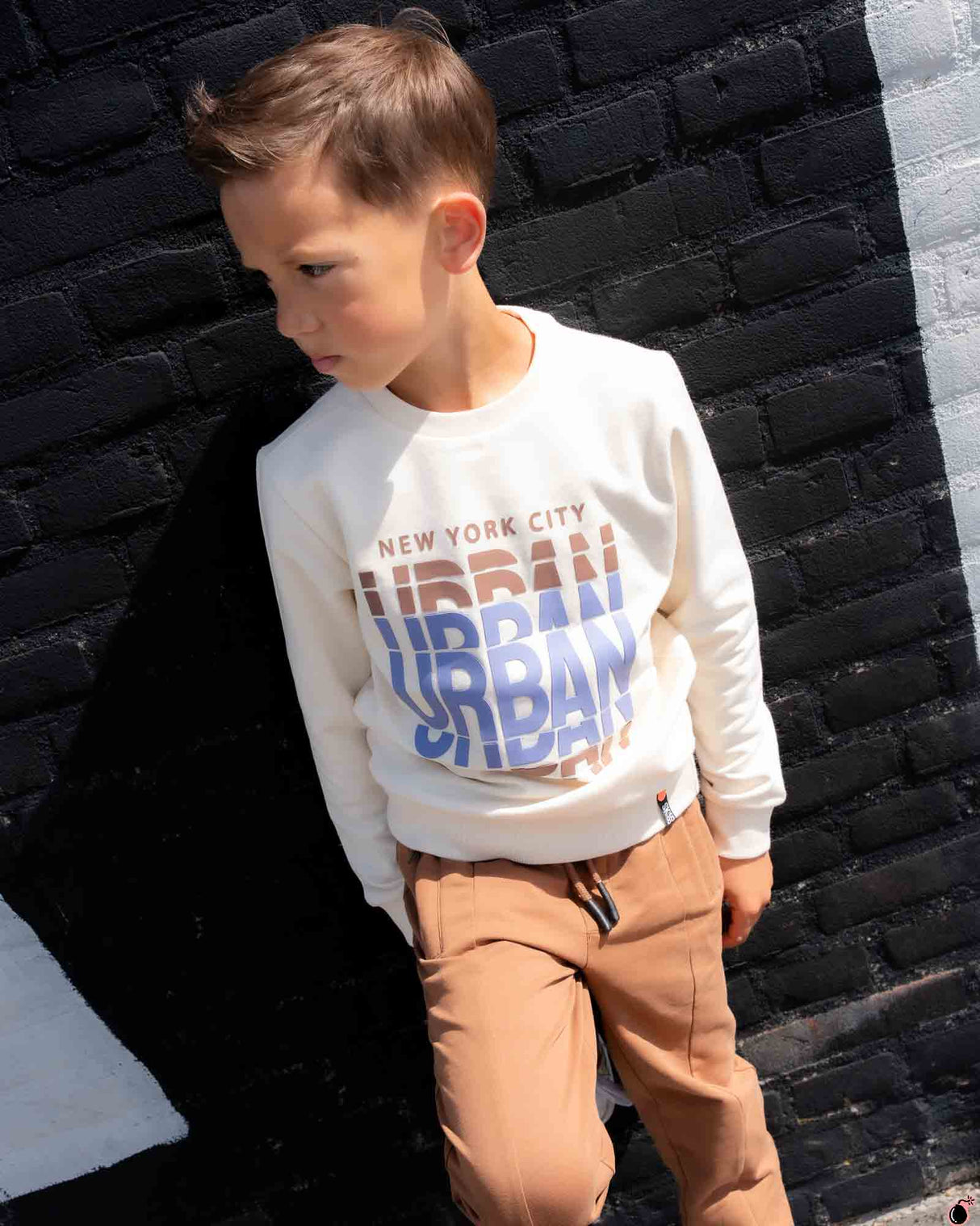 Sweat Saan Blanc cassé