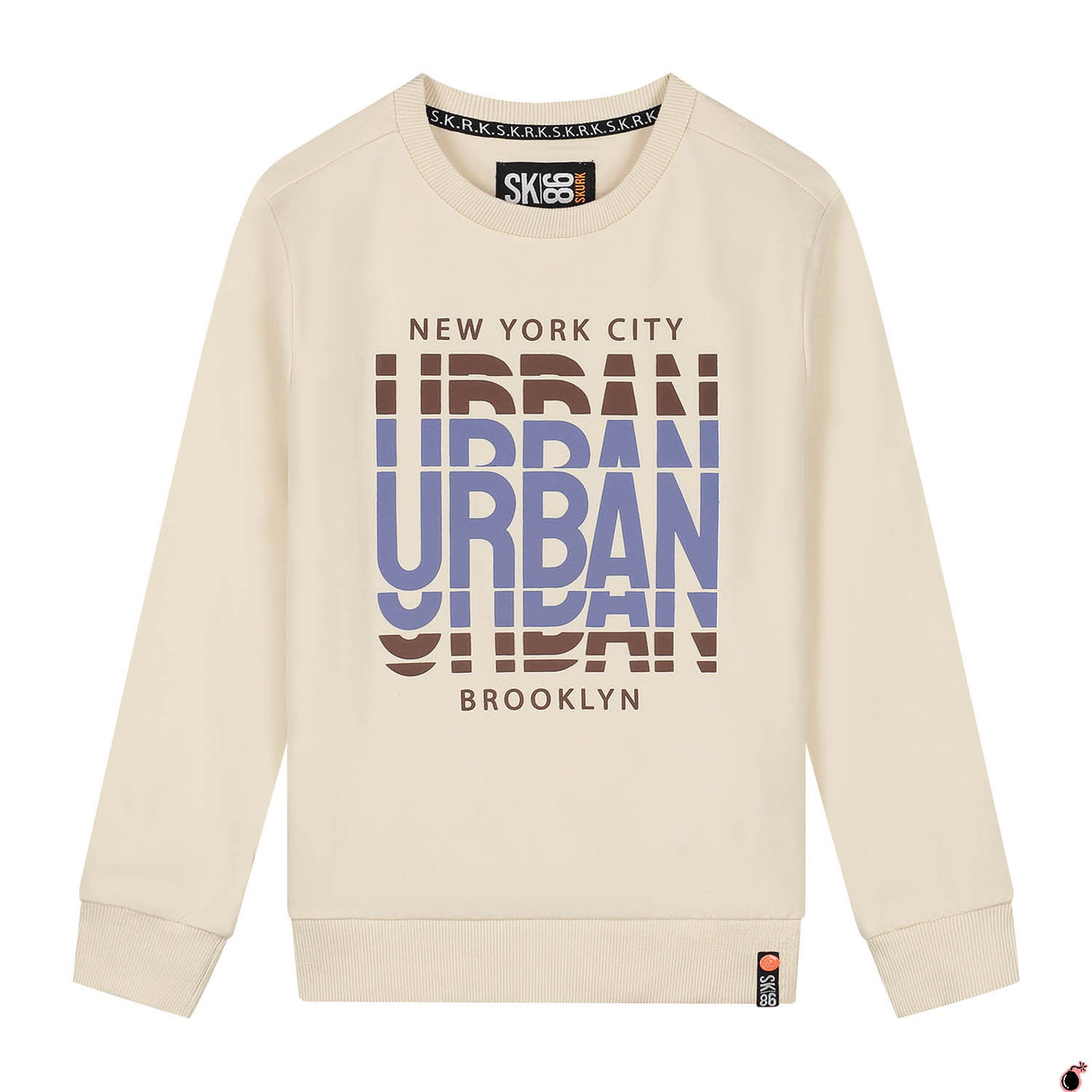 Sweat Saan Blanc cassé