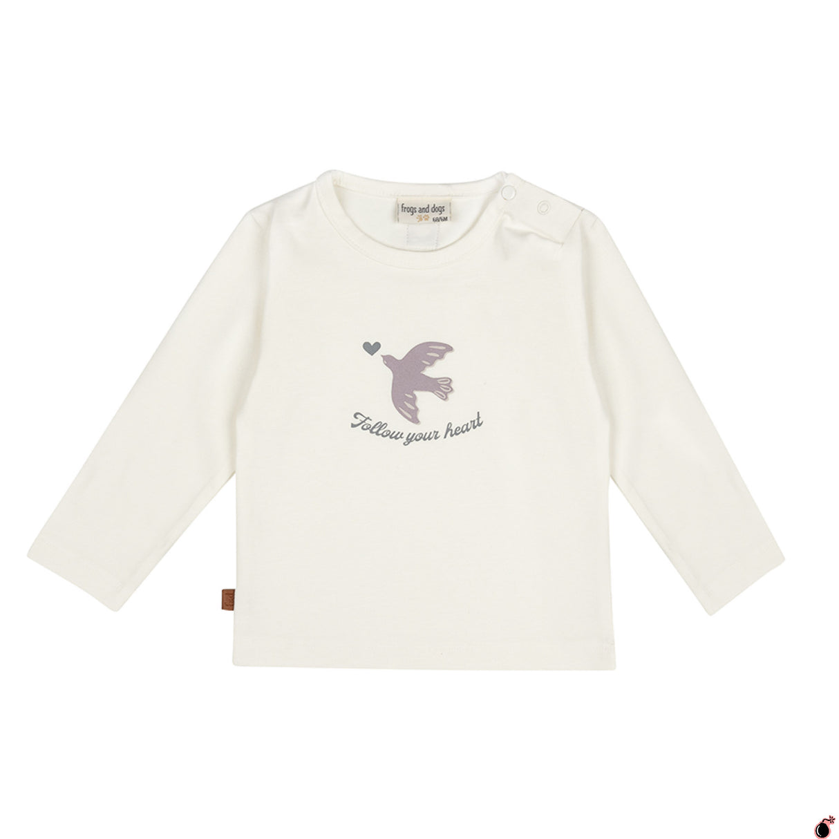 T shirt Follow Blanc