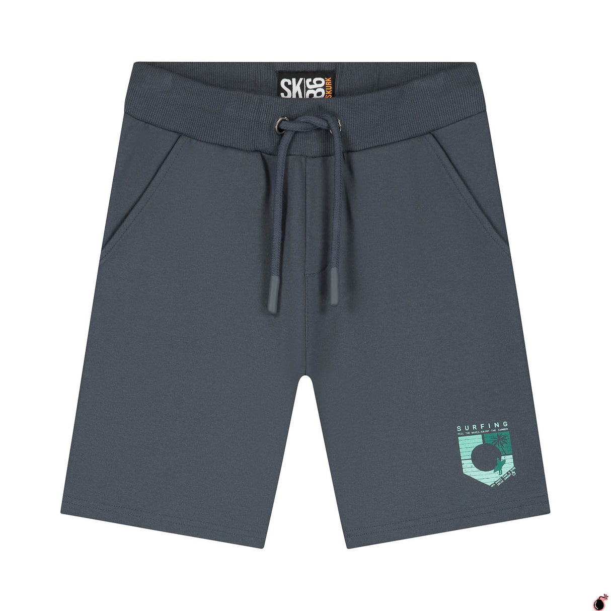 Short Bali Gris/Menthe