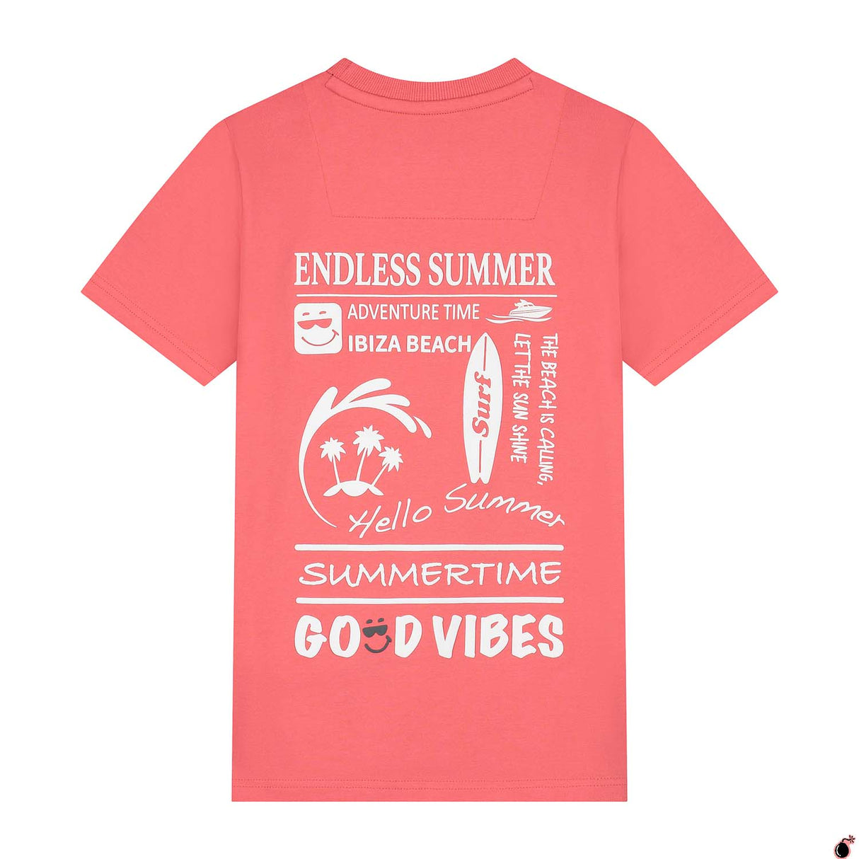 T shirt Tan Framboise