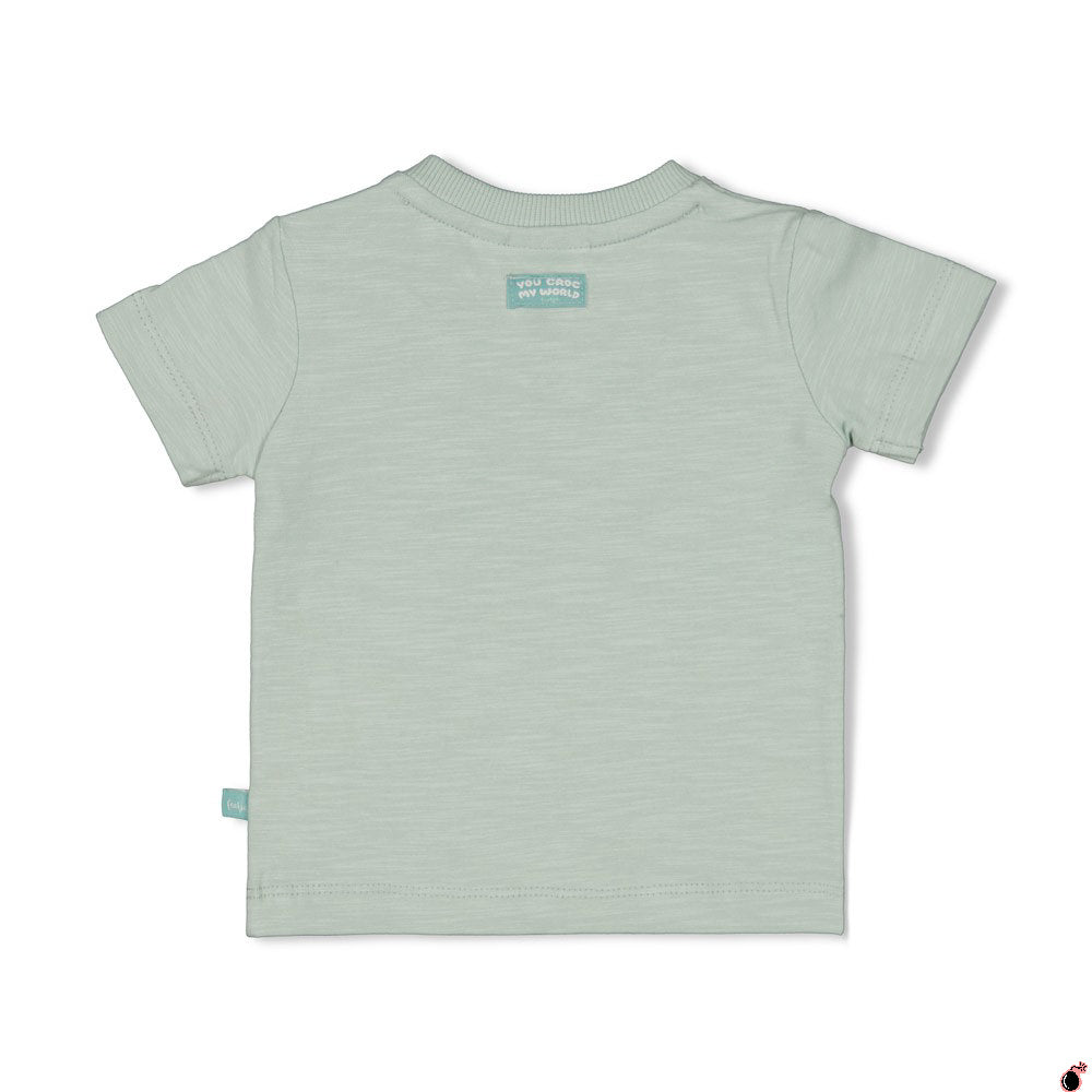 T shirt Croc Menthe