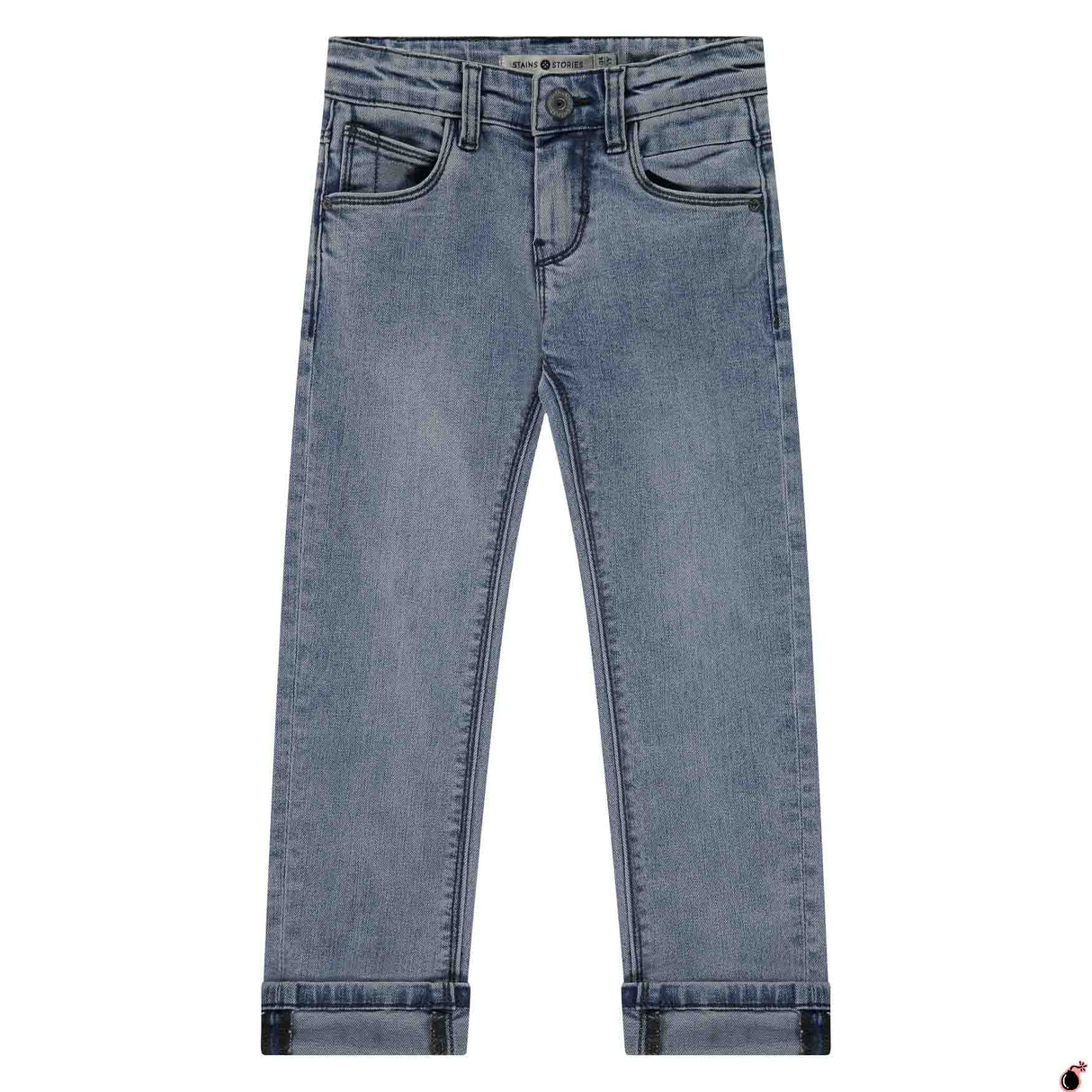 Jeans Mats Bleu