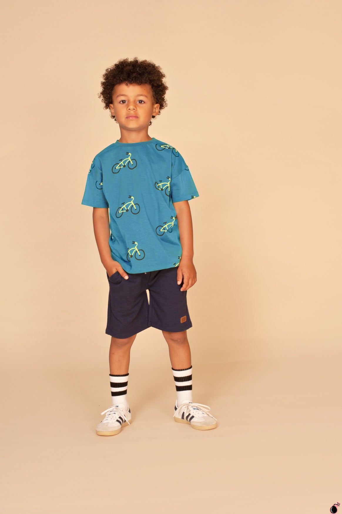 Short Sem Bleu Marine