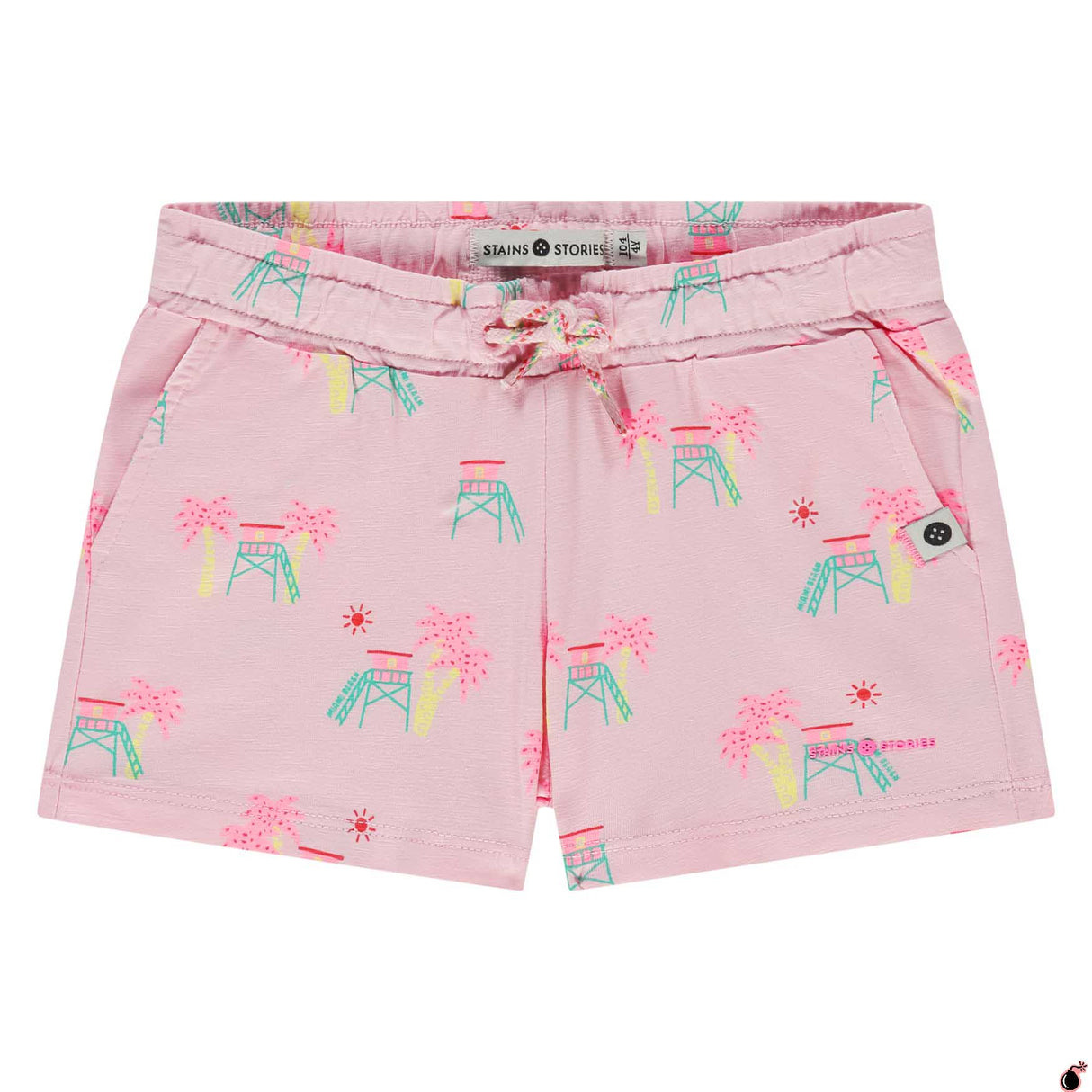 Short Lison Rose Poudré