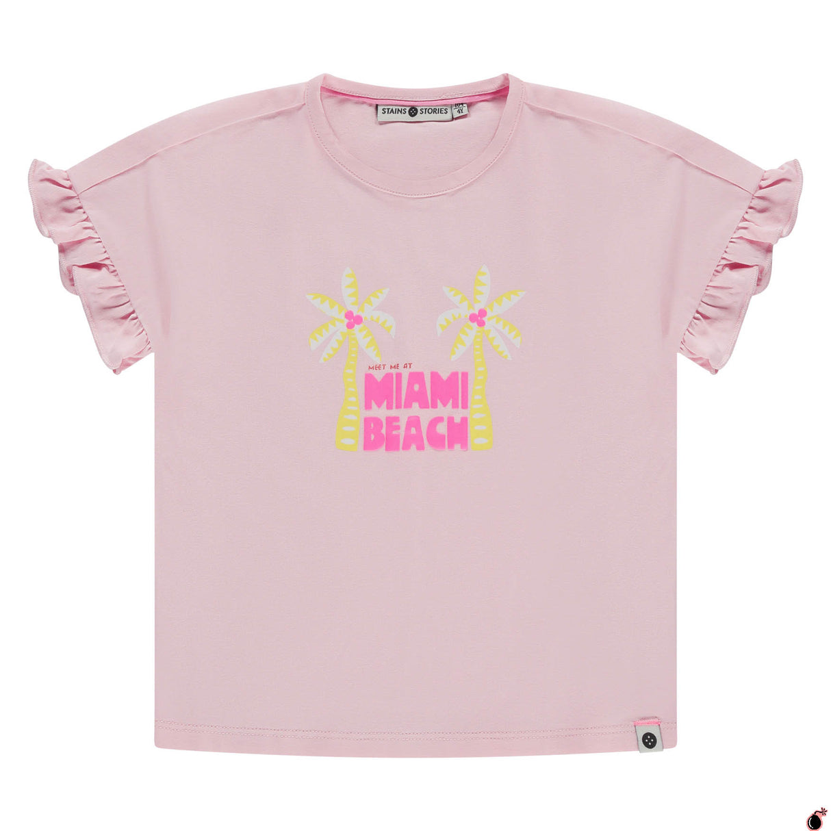 T shirt Amandine Rose Poudré