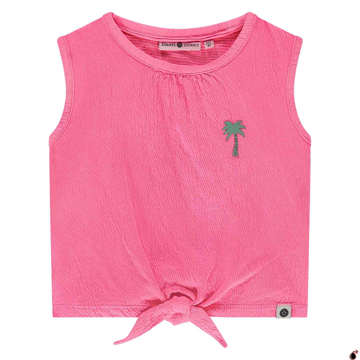 Top Fleur Rose
