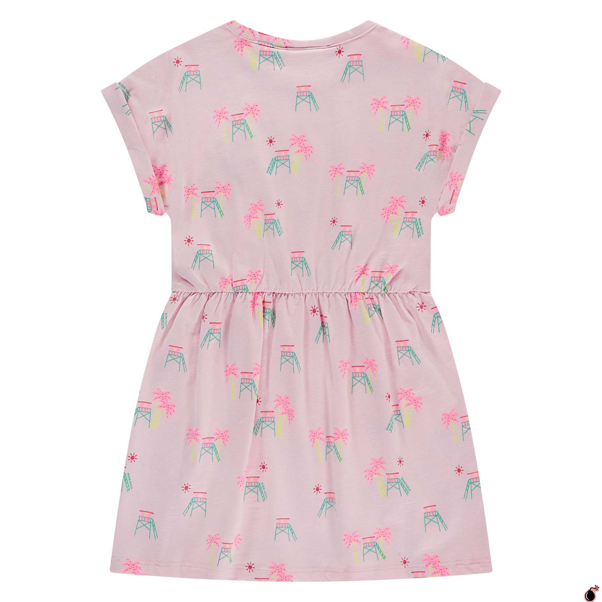 Robe Daphne Rose Poudré