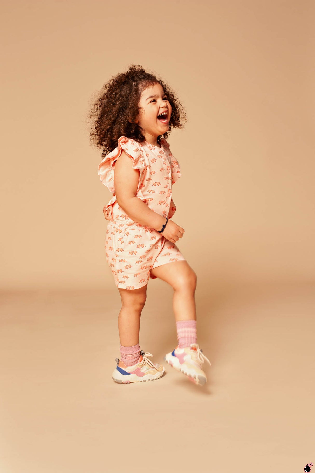 Combinaison Émilie Rose Poudré