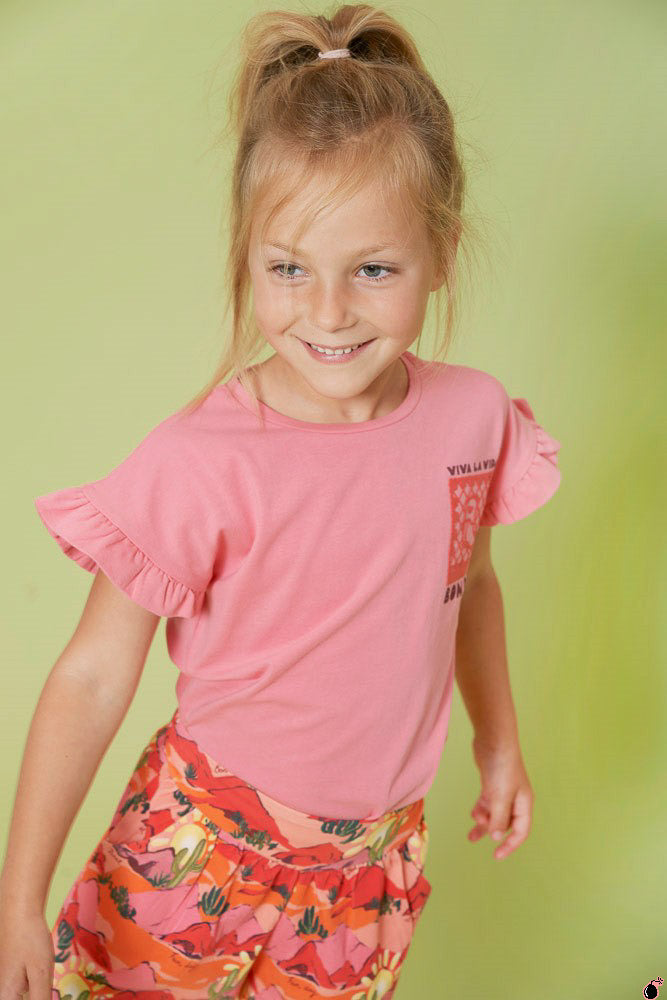 T shirt Salsa Rose