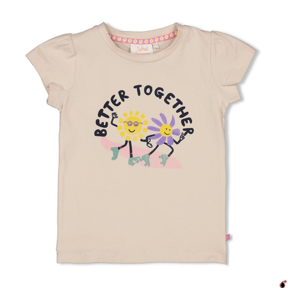 T shirt Rolling Blanc