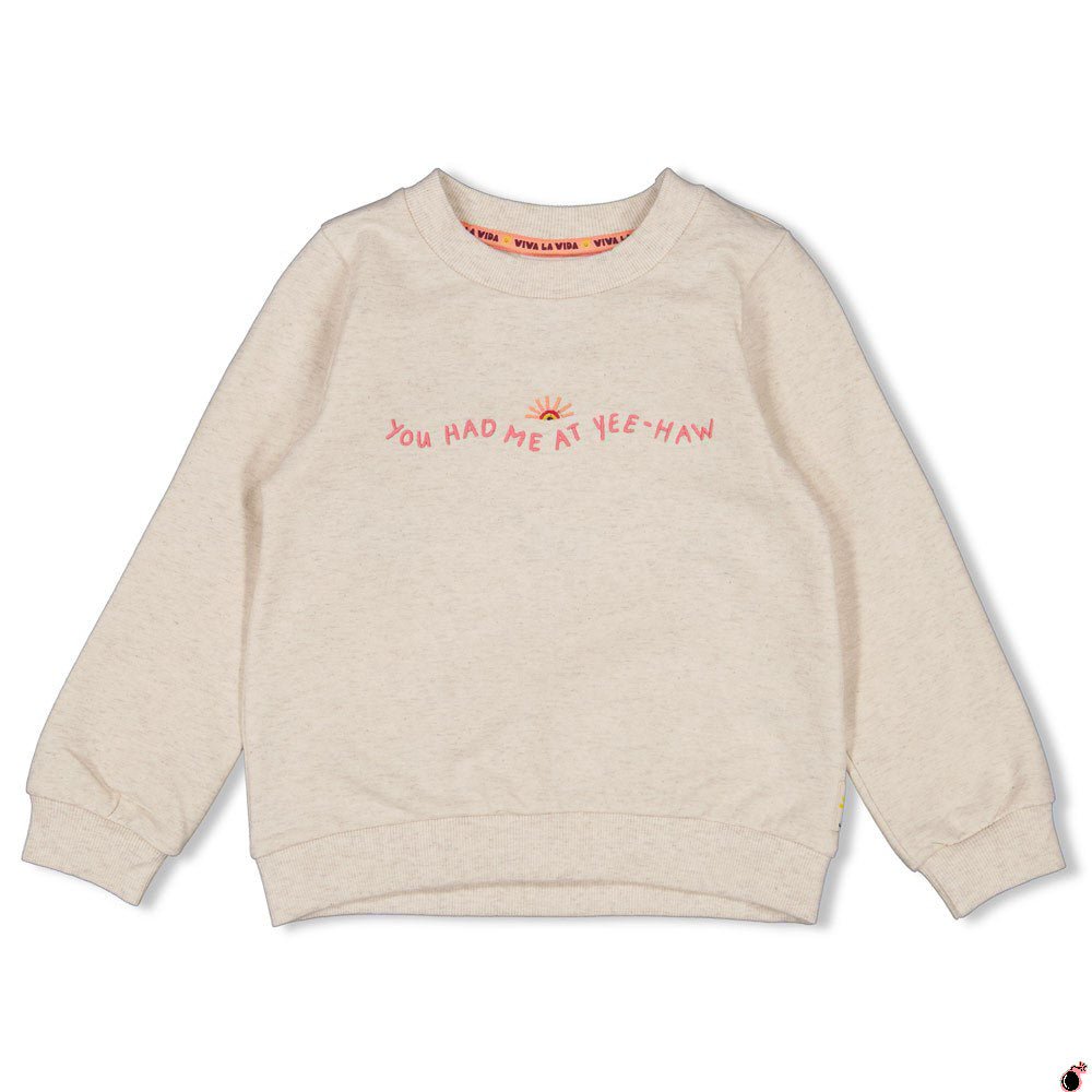 Sweat Salsa Blanc cassé