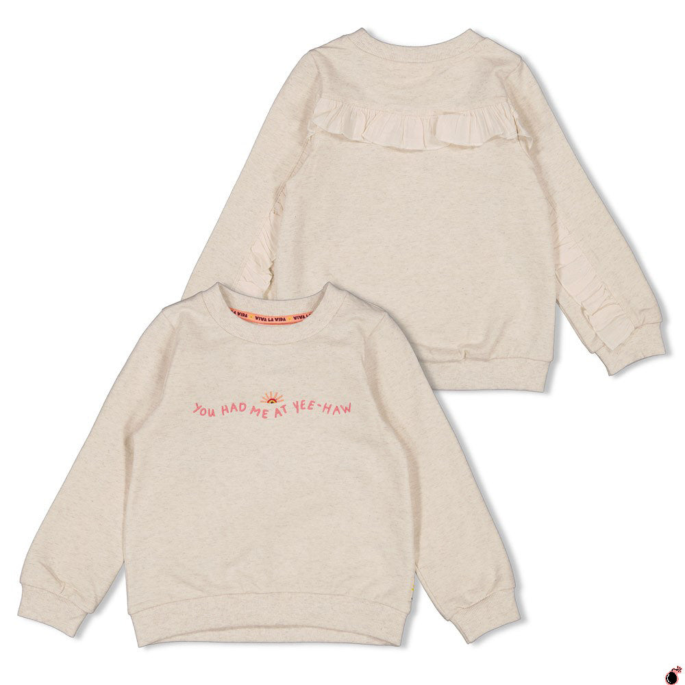 Sweat Salsa Blanc cassé