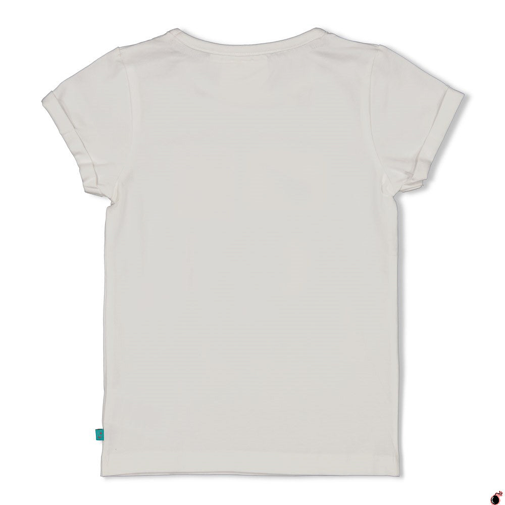 T shirt Lazy Blanc