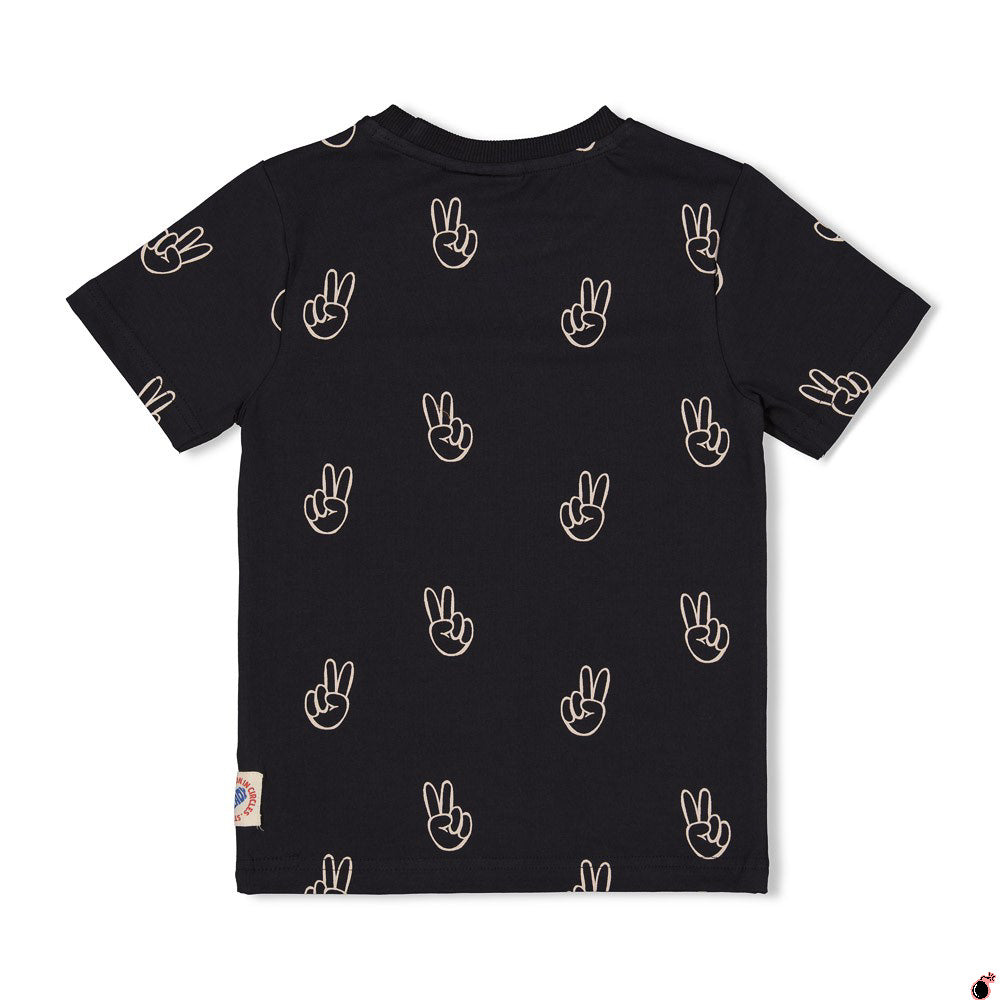 T shirt Run Anthracite