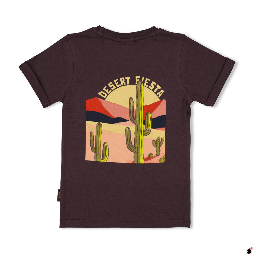 T shirt Desert Brun