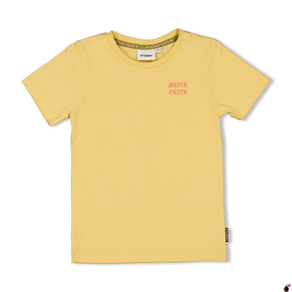 T shirt Desert Jaune