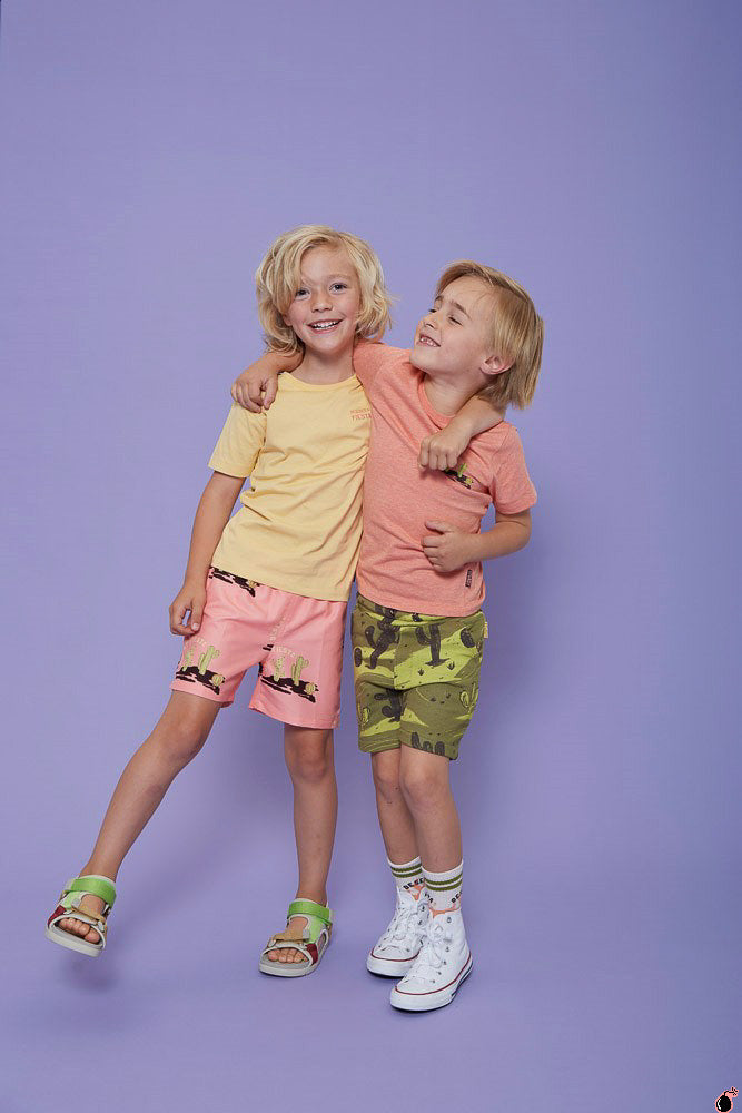 T shirt Desert Jaune