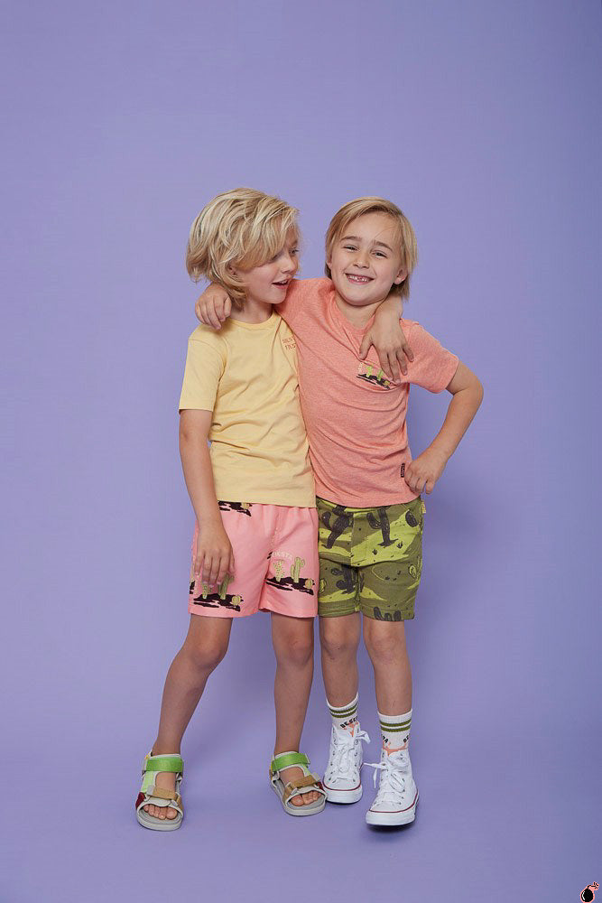 T shirt Desert Jaune