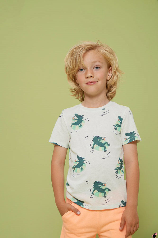 T shirt Lagoon Blanc