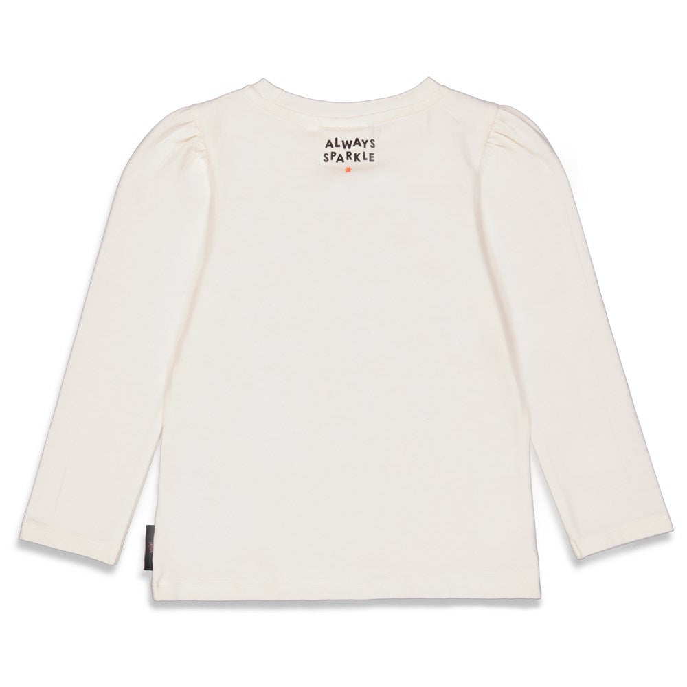 T shirt Fille - Longsleeve - Red Velvet Circus - Blanc