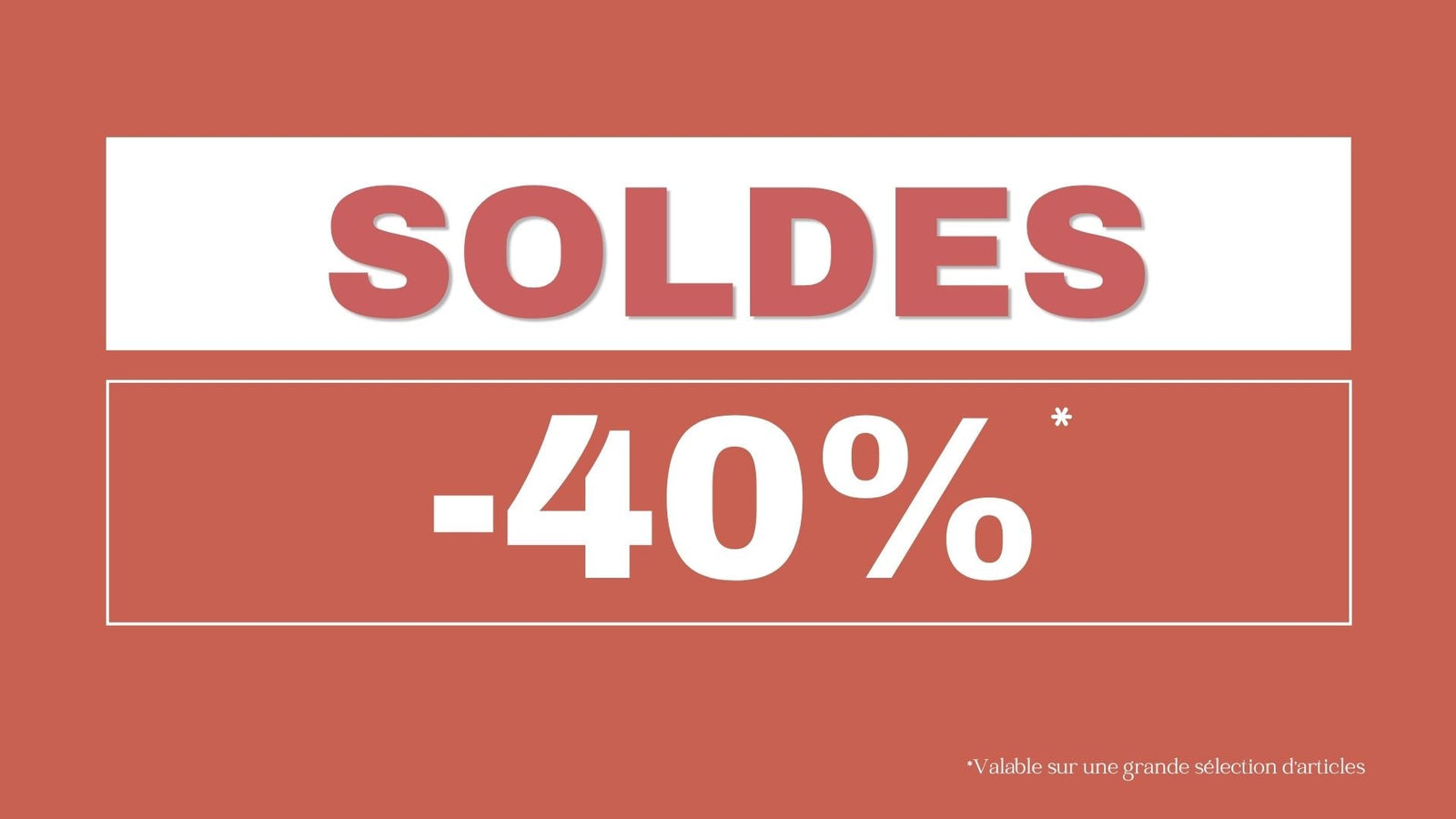 LES SOLDES Été 2026 !