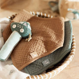 Bavoir Bandana Gaze de Coton - 2 Unités Sea Green