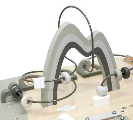 Table d’activités en bois Olive Green