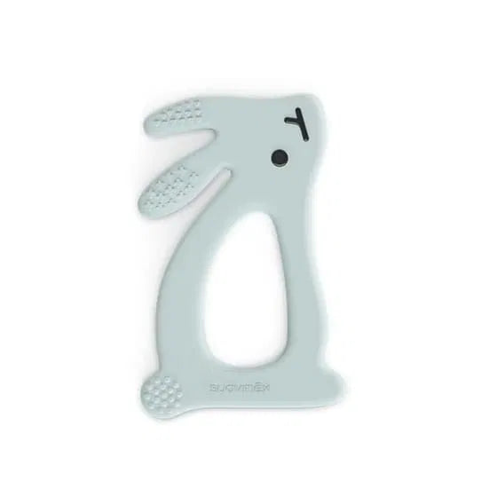 ° Anneau dentition lapin bleu °- emporté