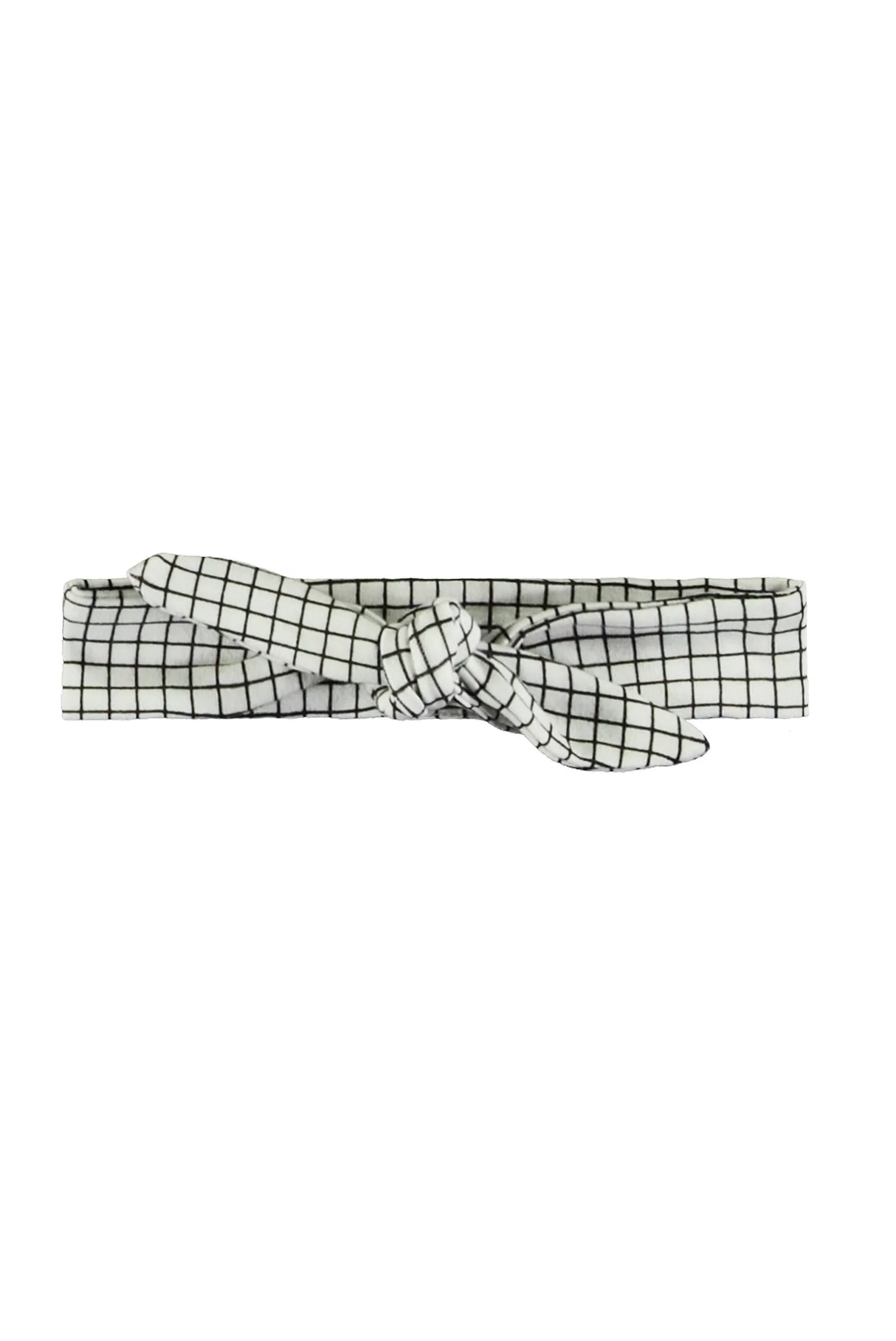 Bandeau Carreaux anthra