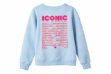 Sweat ICONIC bleu ciel