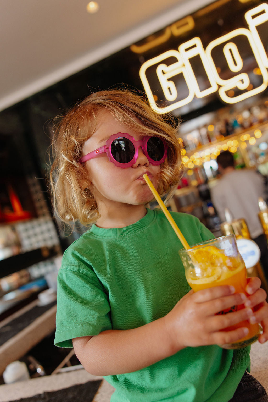 Lunettes de soleil Chamy Fuchsia