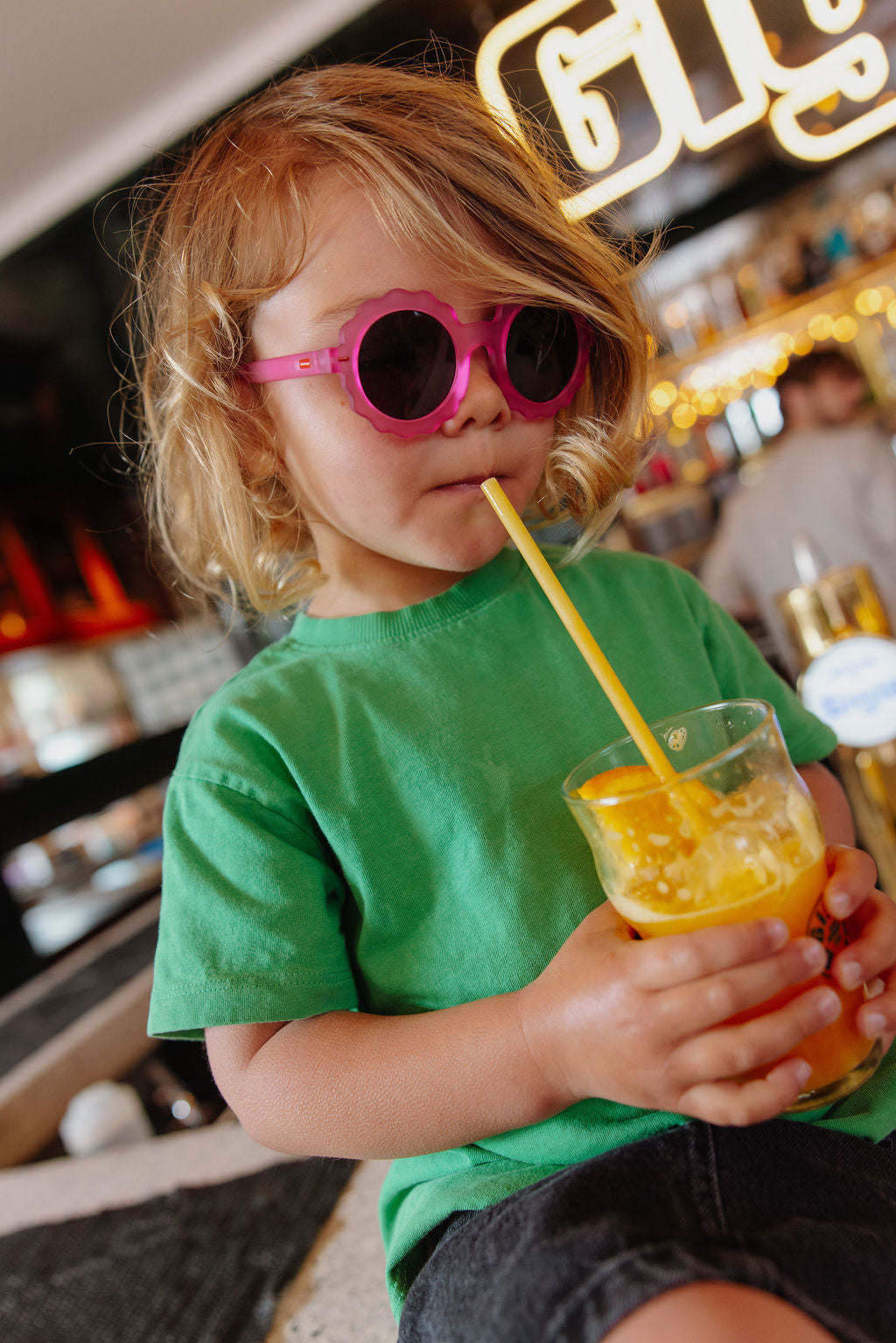 Lunettes de soleil Chamy Fuchsia