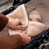 BISIDE 0-12m Pady teddy + jersey NATUREL