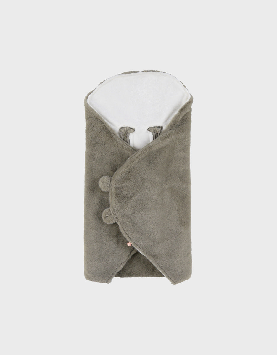 ° Couverture promenade, Ultra douce kaki °