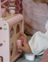 Roze activiteitenkubus