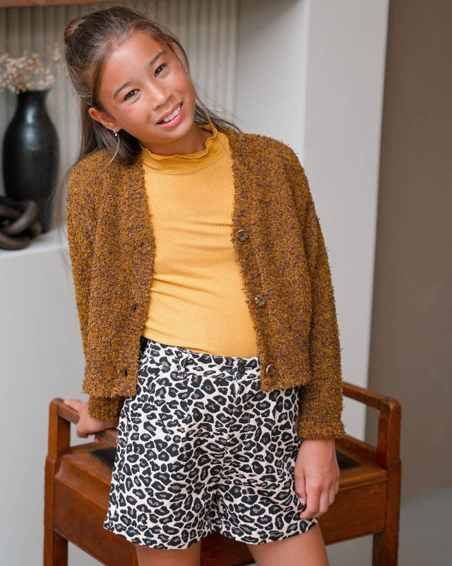 Short Fini Leopard