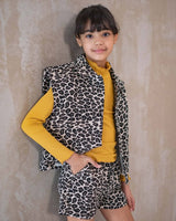 Short Fini Leopard
