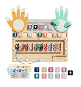 Jeu Mathématique des doigts et aux perles