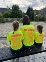 T Shirt Iconic Jaune Fluo