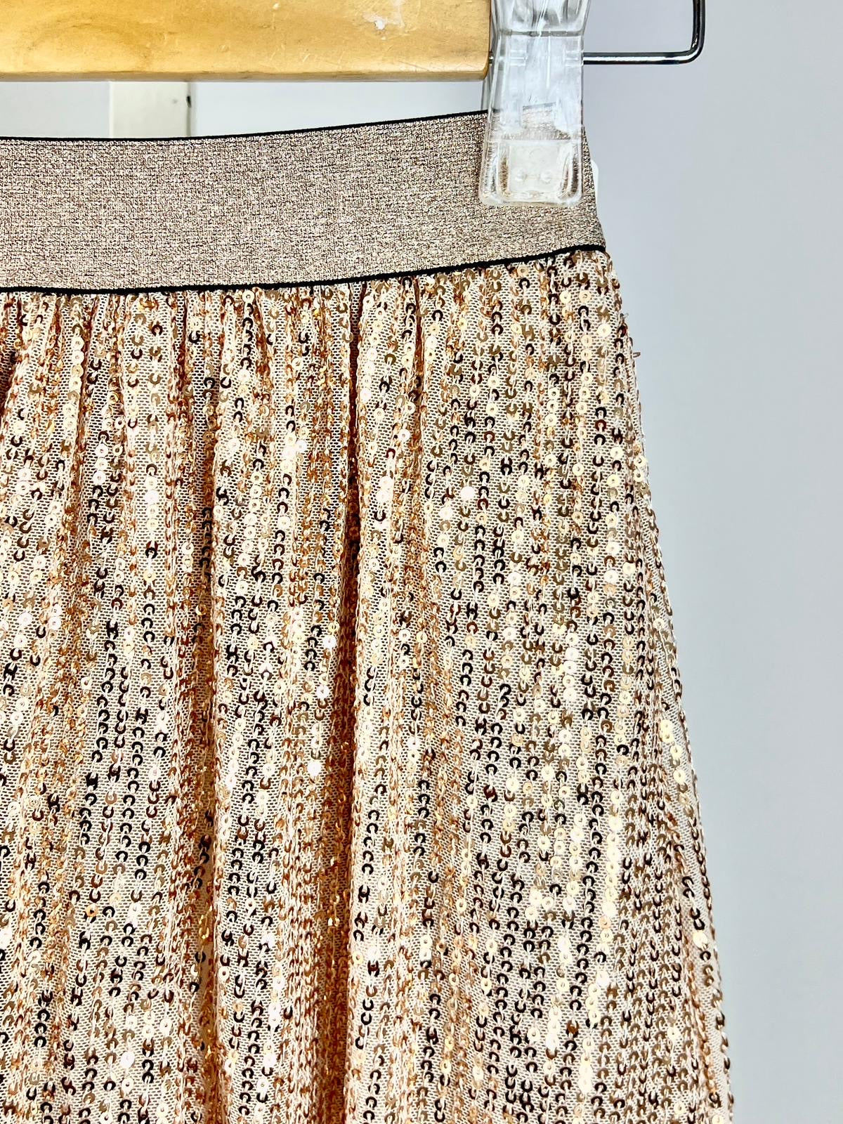 Jupe Soline Doré