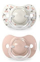 ° Lot de 2 sucettes physiologiques tétine SX Pro 0-6 - Cerises rose °