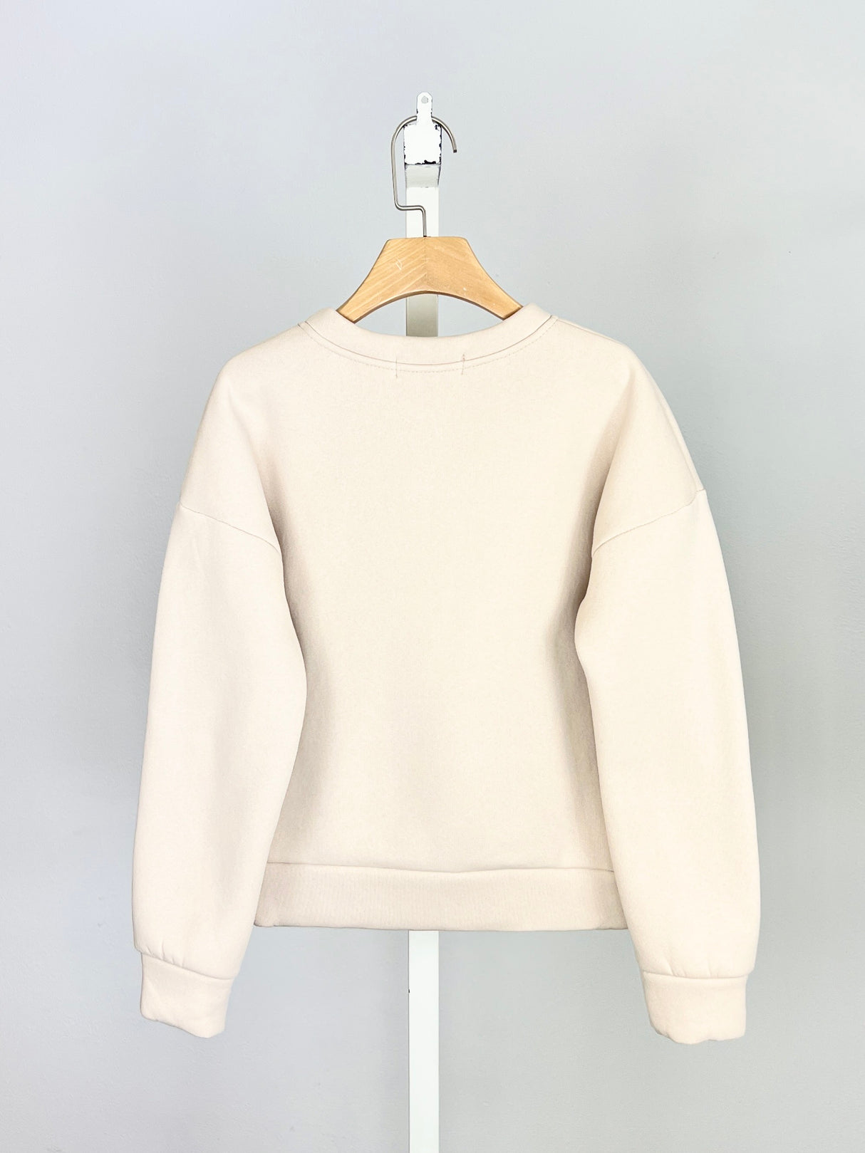Sweat COEUR Beige