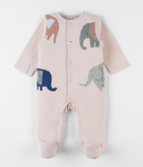 Pyjama Eléphants beige